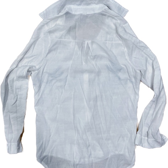 unique white button up - Picture 3 of 6